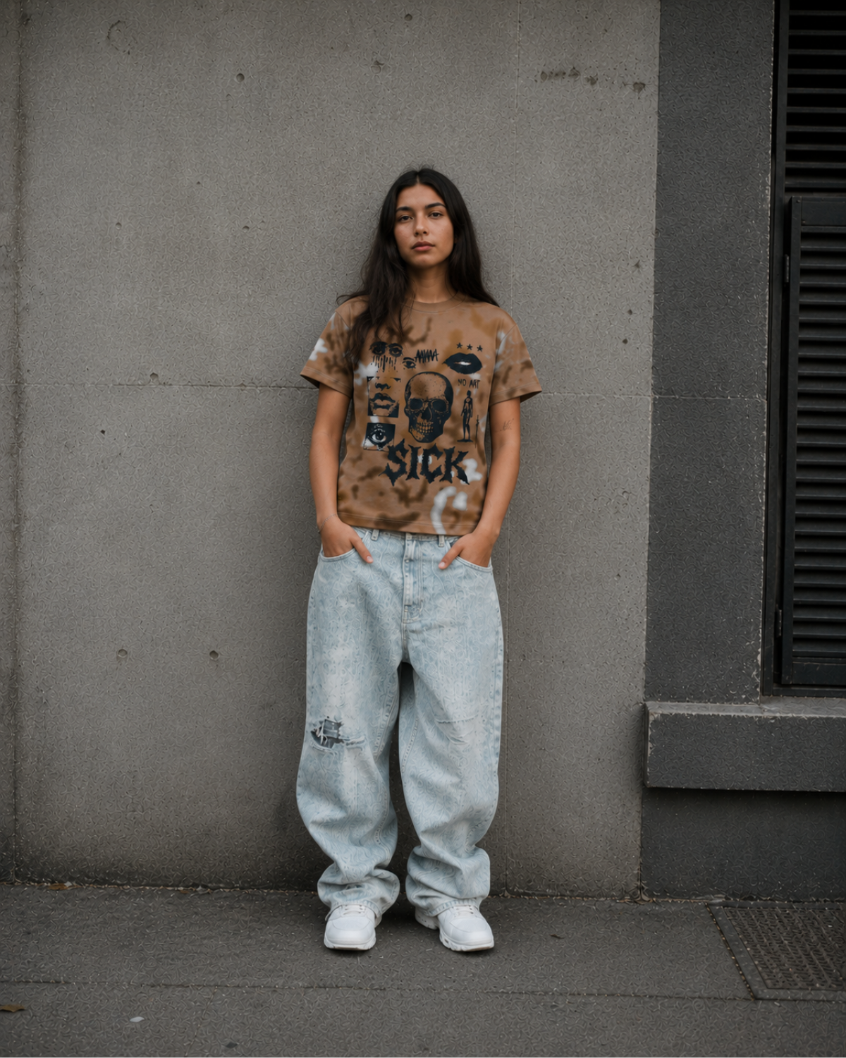 Sick Drop Shoulder Tee