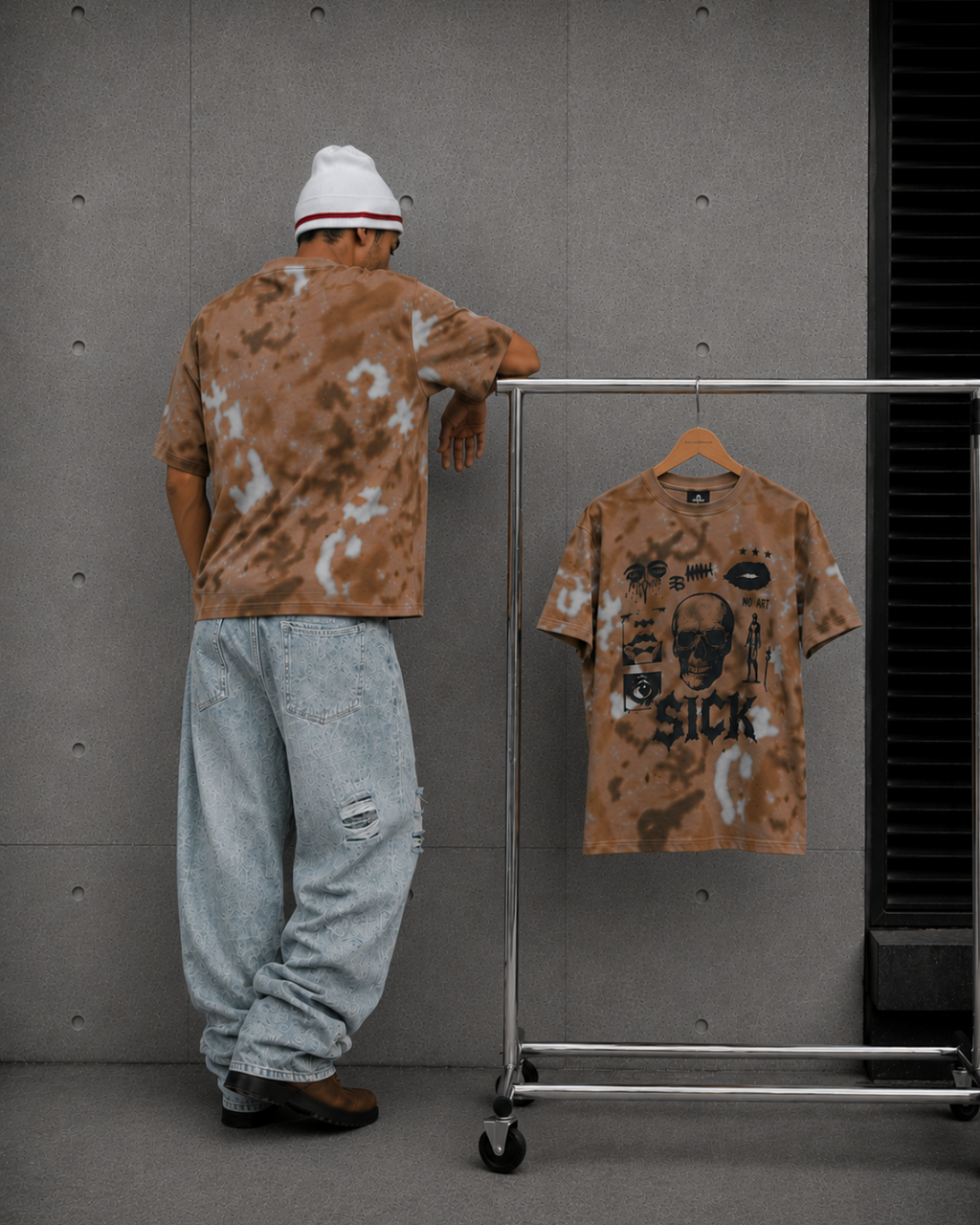 Sick Drop Shoulder Tee