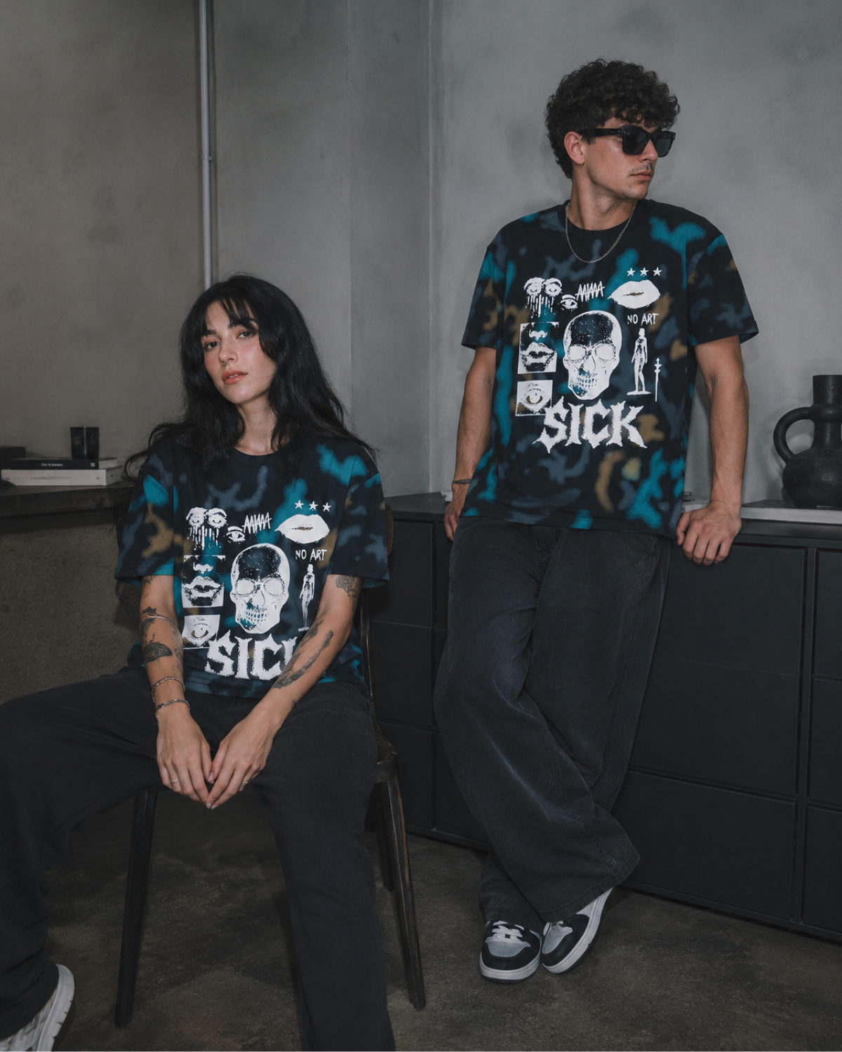 Sick Drop Shoulder Tee