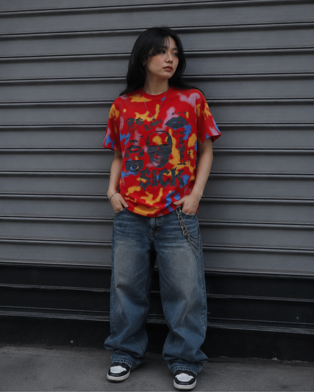 Sick Drop Shoulder Tee