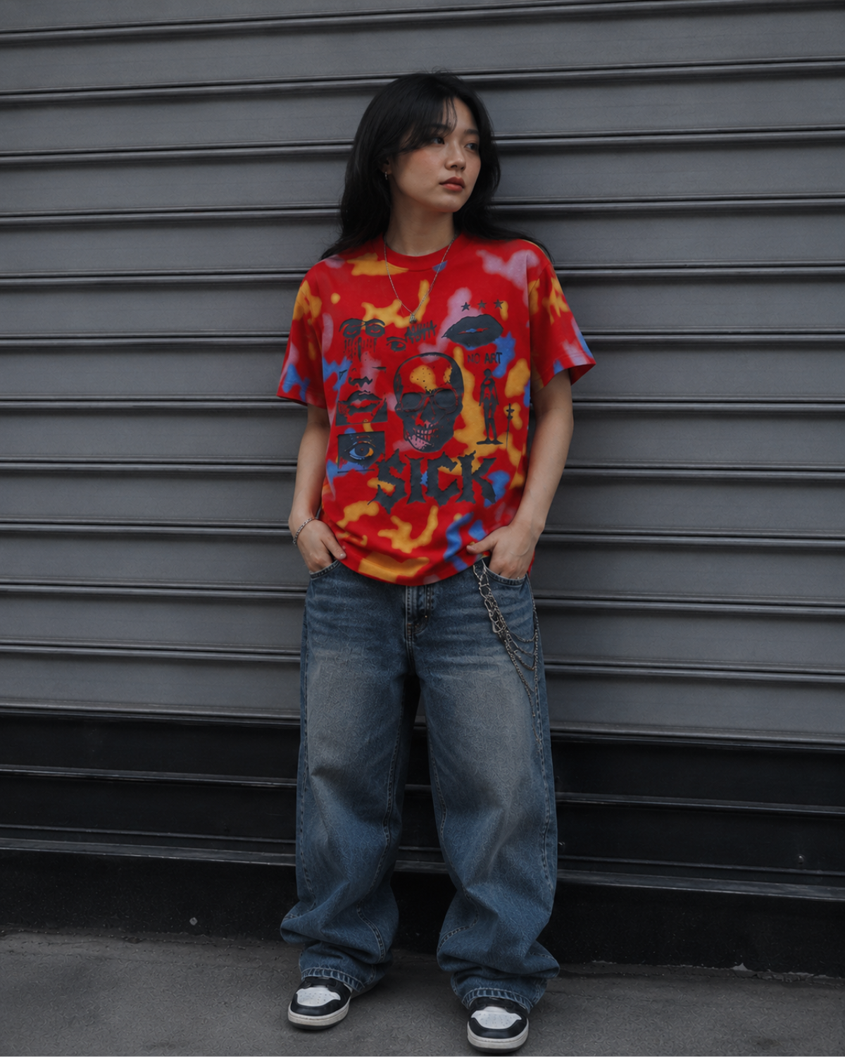 Sick Drop Shoulder Tee