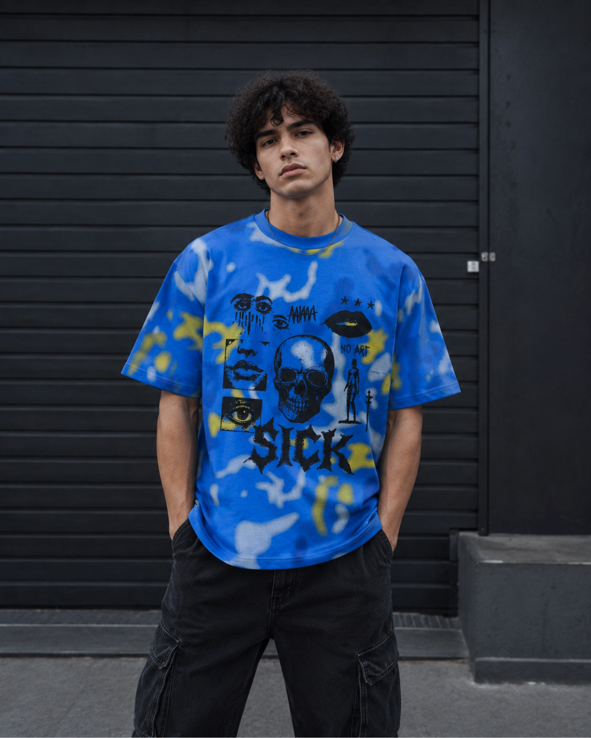 Sick Drop Shoulder Tee