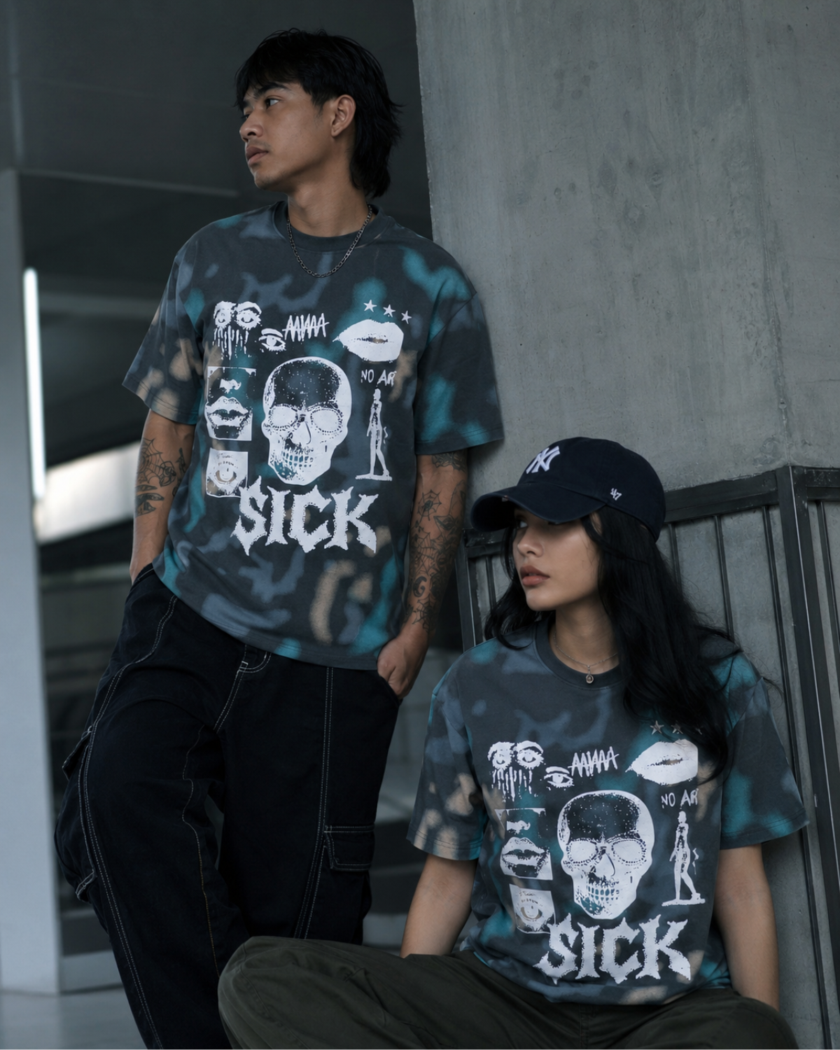 Sick Drop Shoulder Tee