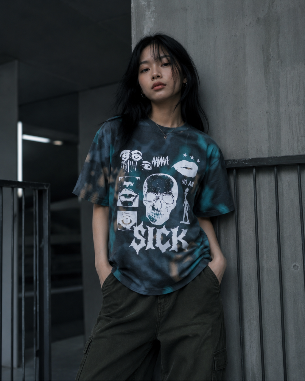 Sick Drop Shoulder Tee