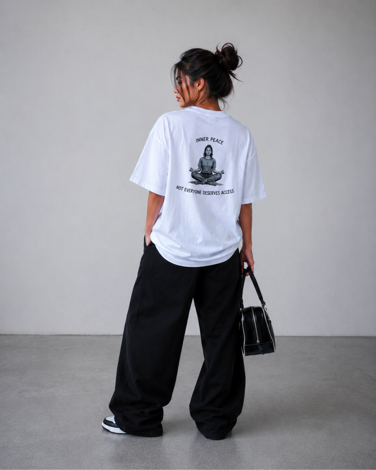 Inner Peace Drop Shoulder Tee