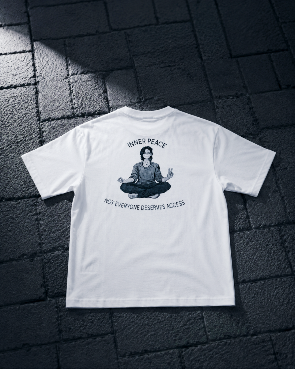 Inner Peace Drop Shoulder Tee