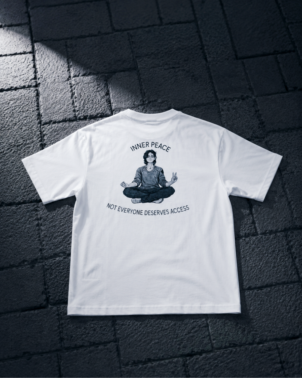 Inner Peace Drop Shoulder Tee