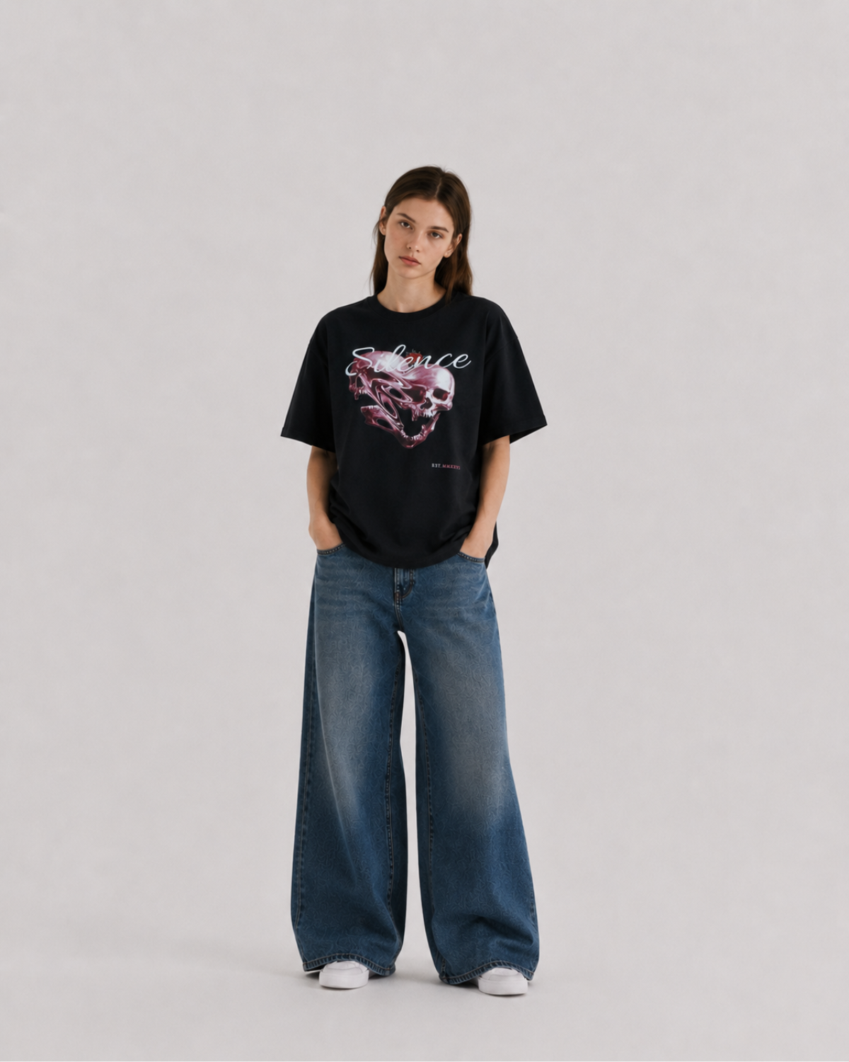 Silence Drop Shoulder Tee