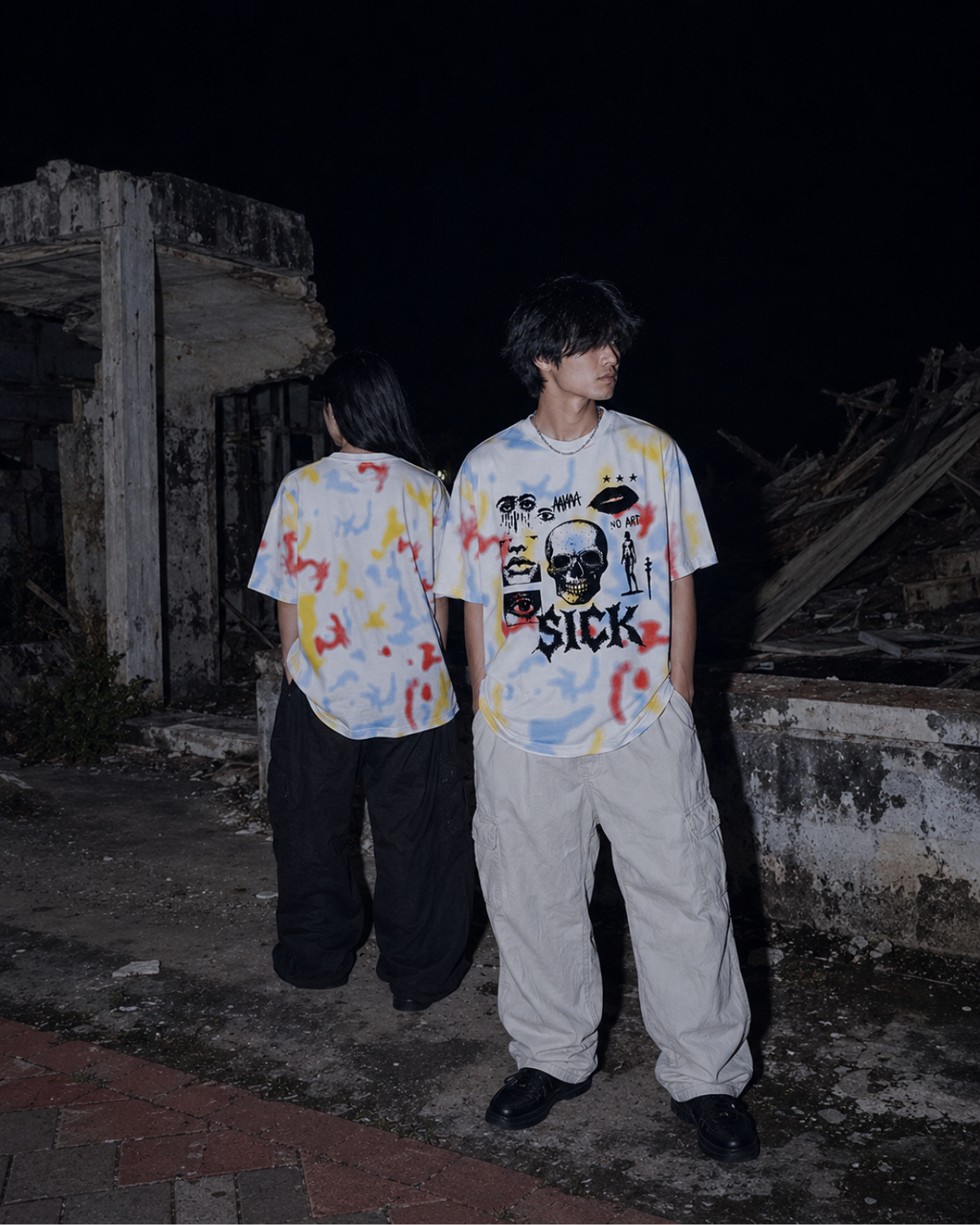 Sick Drop Shoulder Tee